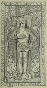 The tombstone of Palatine Szapolyai Imre (+1487) in Szepeshely