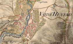 Vajdahunyad in 1769 (Photo: Asybaris01)