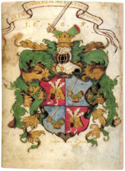 The COA of Wathay Ferenc (1605) in his book